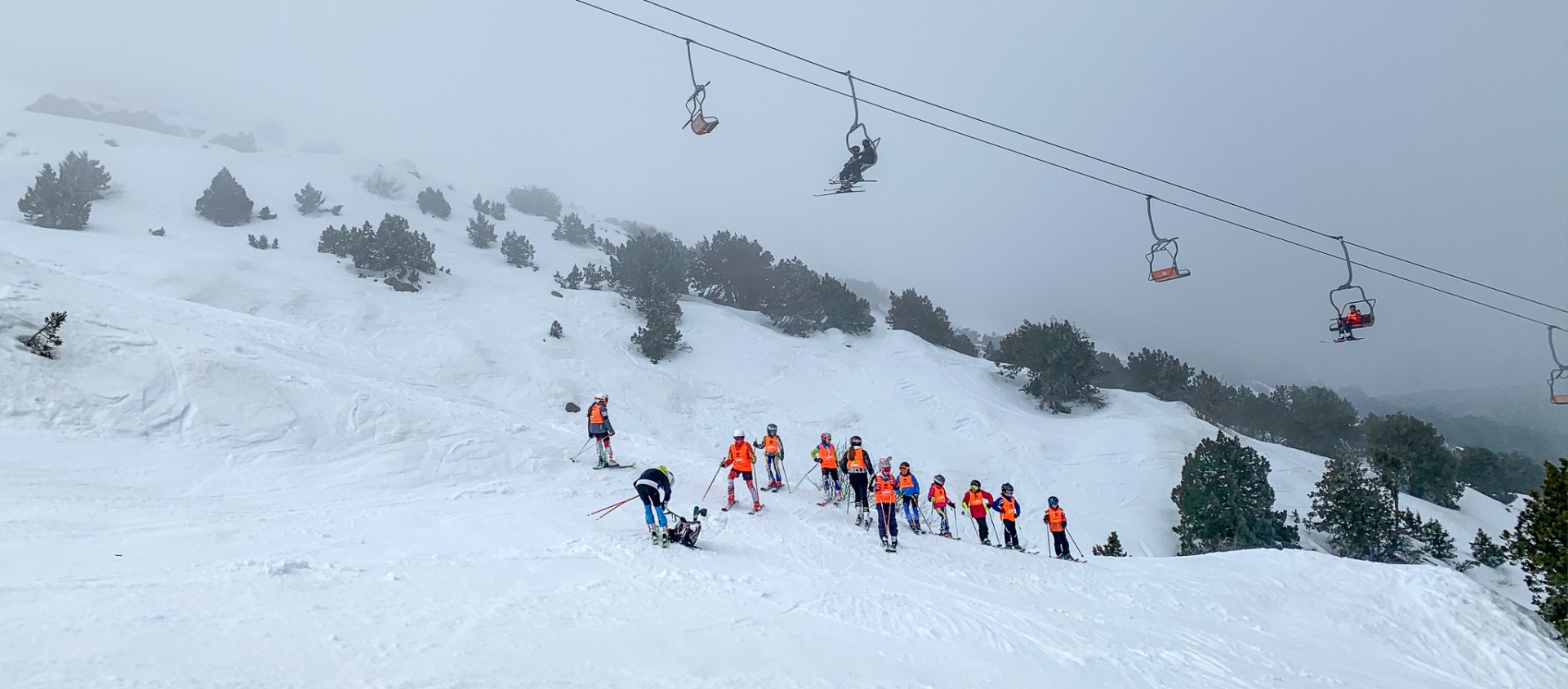 Limassol Ski Club med superproffsiga knattar