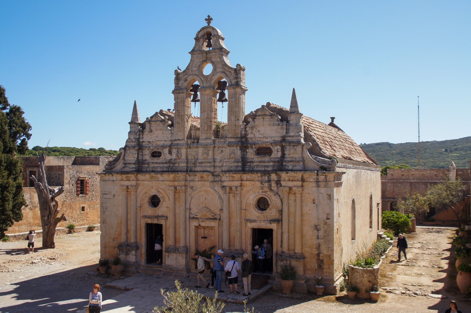 Arkadiklostret symboliserar friheten på Kreta med en våldsam historia
