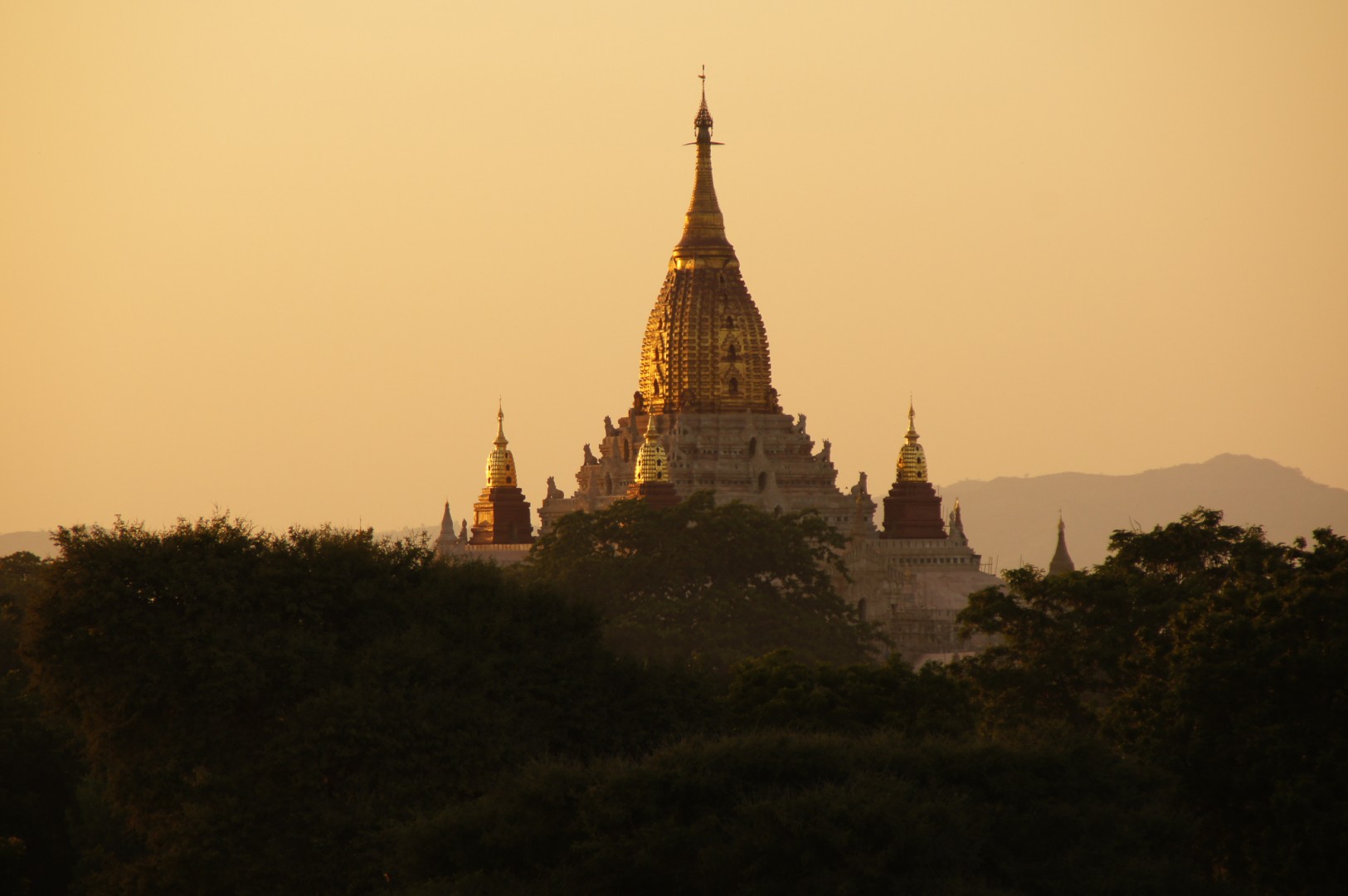 Bagan, Burma/Myanmar. 5 januari 2014