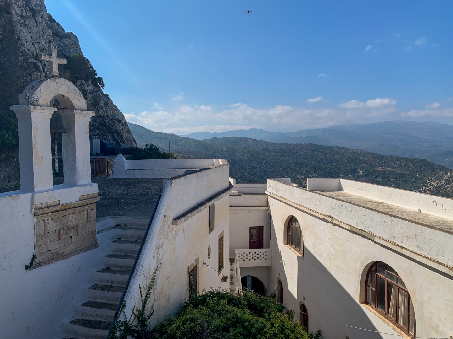 Utsikt från Faneromenis kloster